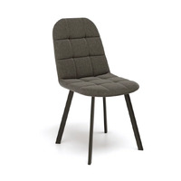 Стул Крафт SAVANA GREY каркас черный