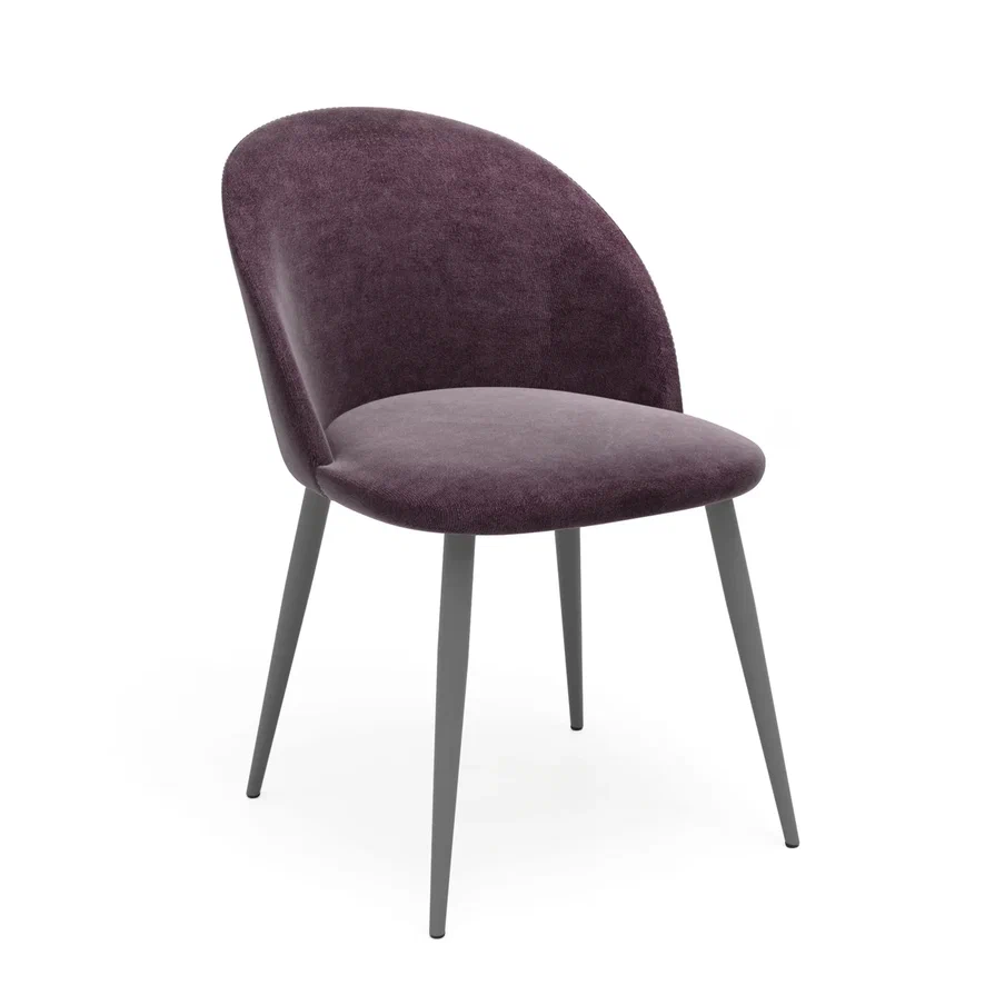 Стул Соло Ultra Plum каркас графит